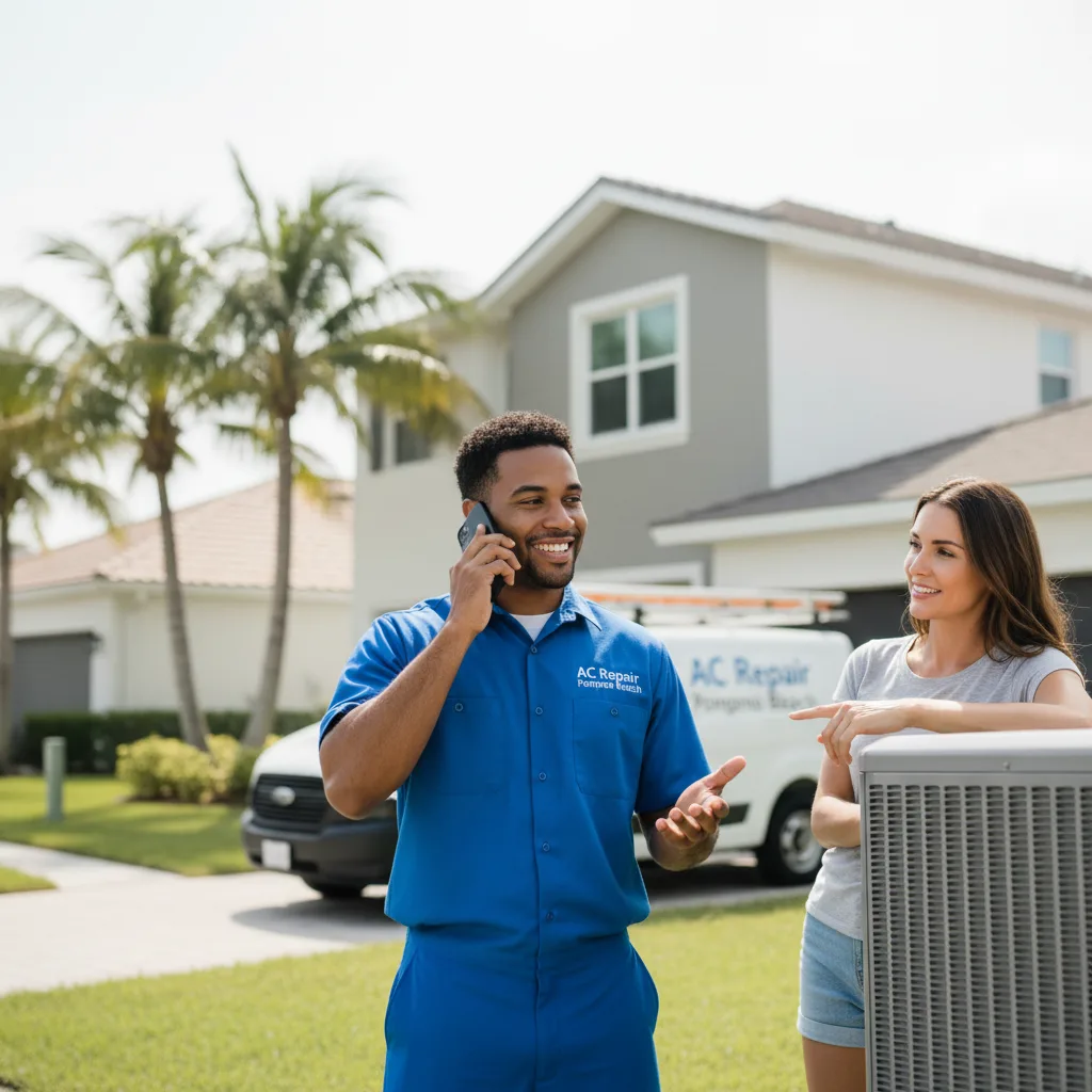 AC Repair Pompano Beach customer support in Trout